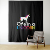Tenture Un dans une licorne (En situation)
