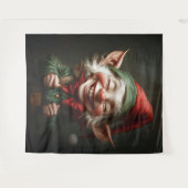 Tenture Un elfe gai avec un grand rire (Devant (Horizontal))