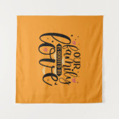 Tenture Un enfant de coeur cite le design d'un t-shirt pou (Devant (Horizontal))