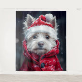 Tenture Un festival dans la neige (Devant)