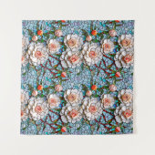 Tenture Un Joli Modèle Floral De Faux Mosaïque (Devant (Horizontal))