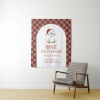 Un joyeux oie personnalisé pour un premier anniver