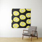 Tenture Un kiwi motif sans couture. Poignée (En situation (horizontale))