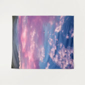 Tenture Un lever de soleil rose (Devant (Horizontal))