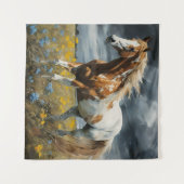 Tenture Un Magnifique Cheval De Pinto (Devant (Horizontal))