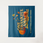 Tenture UN MERCI MAMA MOM élégant Thanksgiving (Devant)