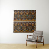 Tenture Un motif sans couture. L'ornement ethnique boho. T (En situation)