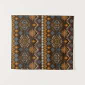 Tenture Un motif sans couture. L'ornement ethnique boho. T (Devant (Horizontal))