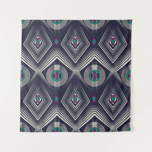 Tenture Un ornement motif sans charme. Style géométrique