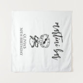 Tenture Un panneau de bar pour fête d'anniversaire "Un pet (Devant (Horizontal))