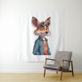 Tenture un personnage plein de corps dans l'animation de d (En situation)