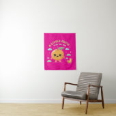 Tenture Un petit amour arrive | Bébé orange adorable (En situation)