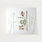 Tenture Un petit chasseur est sur le chemin Backdrop (Devant (Horizontal))