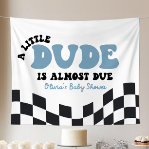 Tenture Un Petit Mec est Presque Prêt Baby Shower Bienvenu