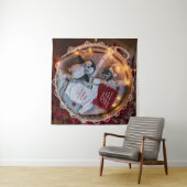 Tenture Un petit pingouin aime la grossesse faire-part (En situation (horizontale))