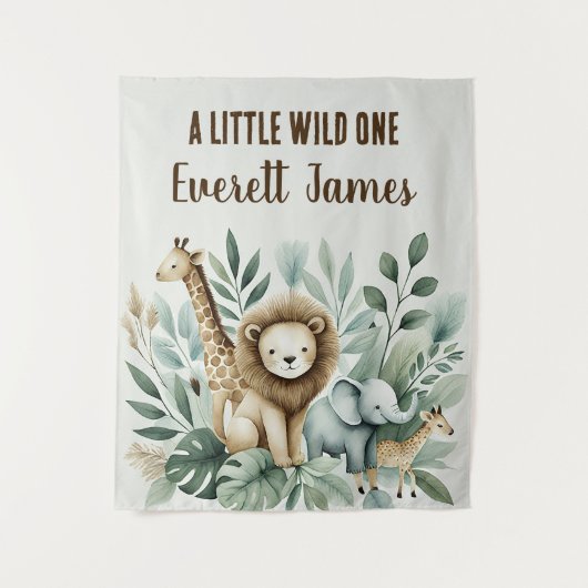 Tenture Un Peu Sauvage (Devant)