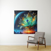 Tenture Un Plante Alien fleurit une fleur créatrice de pla (En situation)