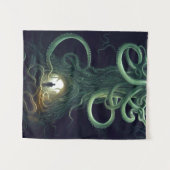 Tenture Un portail d'horreur cosmique Cthulhu (Devant (Horizontal))