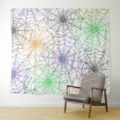 Tenture Un simple Motif Web d'Halloween Spider (En situation (horizontale))