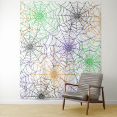 Tenture Un simple Motif Web d'Halloween Spider (En situation)