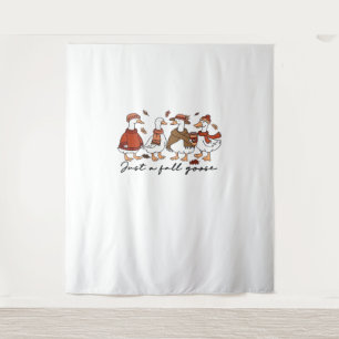 Tenture Un T-shirt trop grand pour une oie automne
