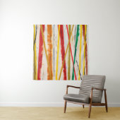 Tenture un tableau abstrait (En situation)