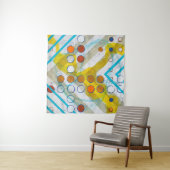 Tenture un tableau abstrait (En situation (horizontale))