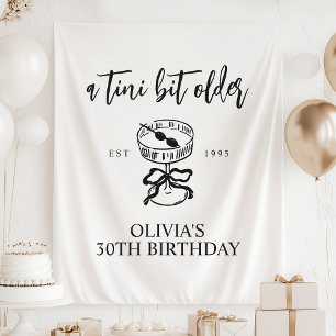 Tenture Un Tini Un Peu Plus Ancien Martini Anniversaire