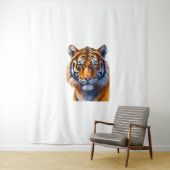 Tenture Un visage de tigre (En situation)