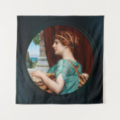 Tenture Une dame de Pompéi par John William Godward (Devant)