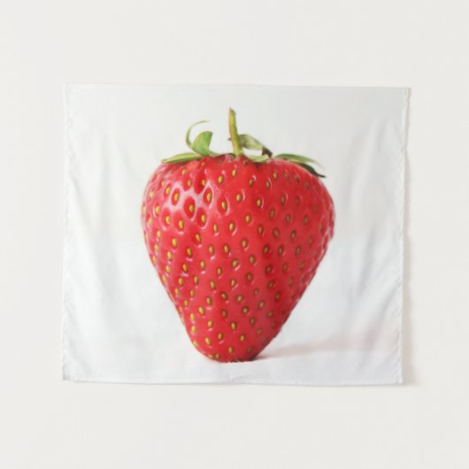 Tenture Une fraise rouge wtm (Devant (Horizontal))