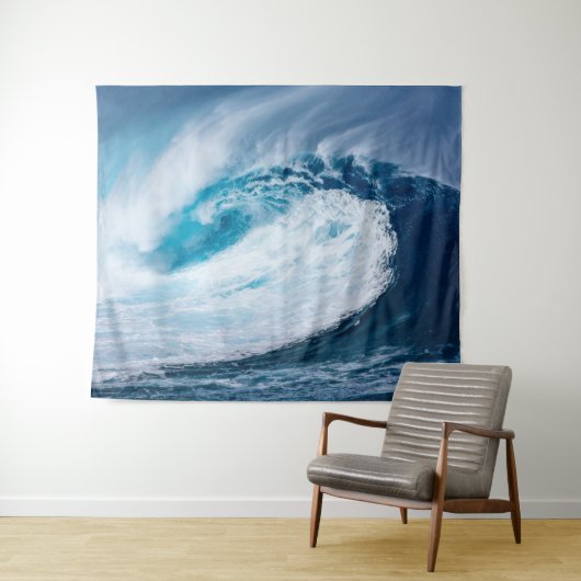 Tenture Une incroyable vague de surf (En situation (horizontale))