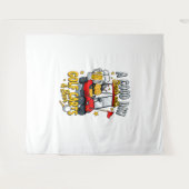 Tenture Une journée de Dieu commence avec des chariots de  (Devant (Horizontal))