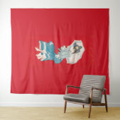 Tenture Une marguerite pluvieuse (1905) Grey Litho. Co (En situation (horizontale))