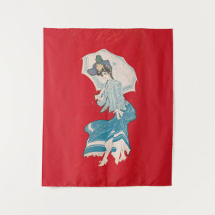 Tenture Une marguerite pluvieuse (1905) Grey Litho. Co