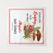 Tenture Une Mignonne Petite Ladybug Est En Chemin De Baby (Devant (Horizontal))