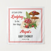 Tenture Une Mignonne Petite Ladybug Est En Chemin De Baby (Devant)