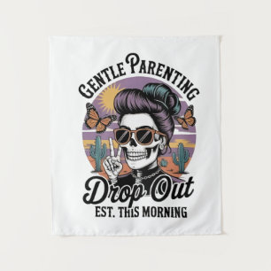 Tenture Une Parentalité Douce Est. Ce matin