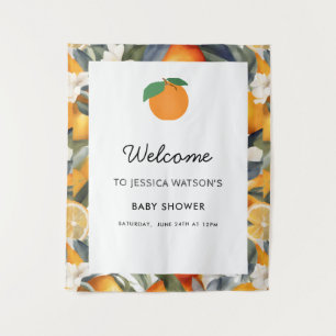 Tenture Une petite croûte se trouve sur le Baby shower Way