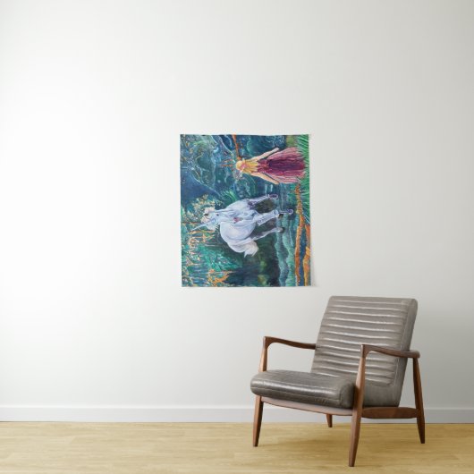 Tenture Unicorn Art (En situation)