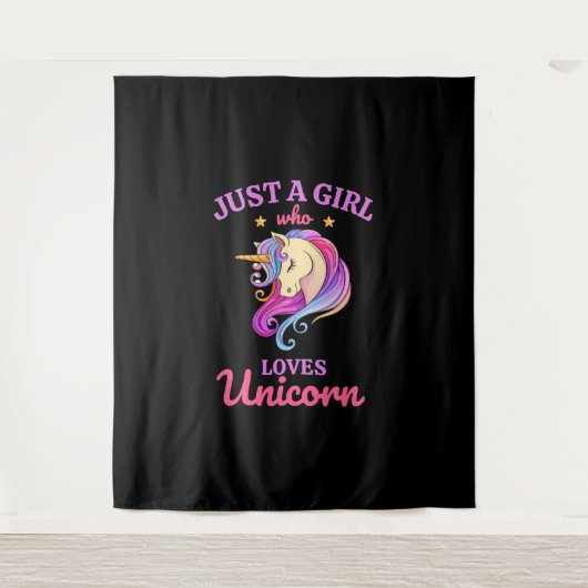 Tenture Unicorn Love (Devant)