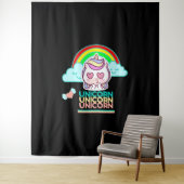 Tenture Unicorn Love (En situation)