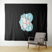 Tenture Unicorn Love (En situation (horizontale))