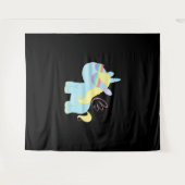 Tenture Unicorn magique (Devant (Horizontal))