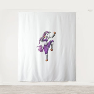 Tenture Unicorn Ninja Karate Kickboxe Muay Thai Martial