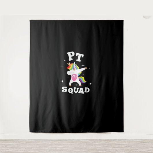 Tenture Unicorn Pediatric Rainbow PT Squad Chemise physiqu (Devant)