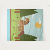 Tenture Unicorne (Devant (Horizontal))