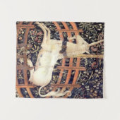 Tenture Unicorne En Captivité (Devant (Horizontal))