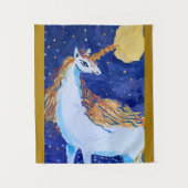 Tenture Unicorne "L'art des enfants" (Devant)