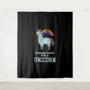 Tenture Unicorne Llama